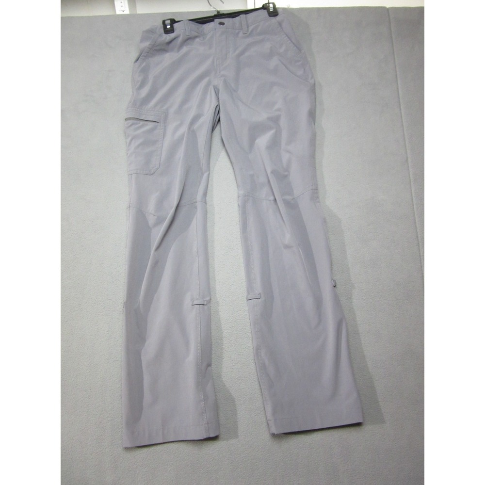 REI Pants Womens 4 Gray Built In Purpose Co-op Travel Cargo Regular Fit Outdoor